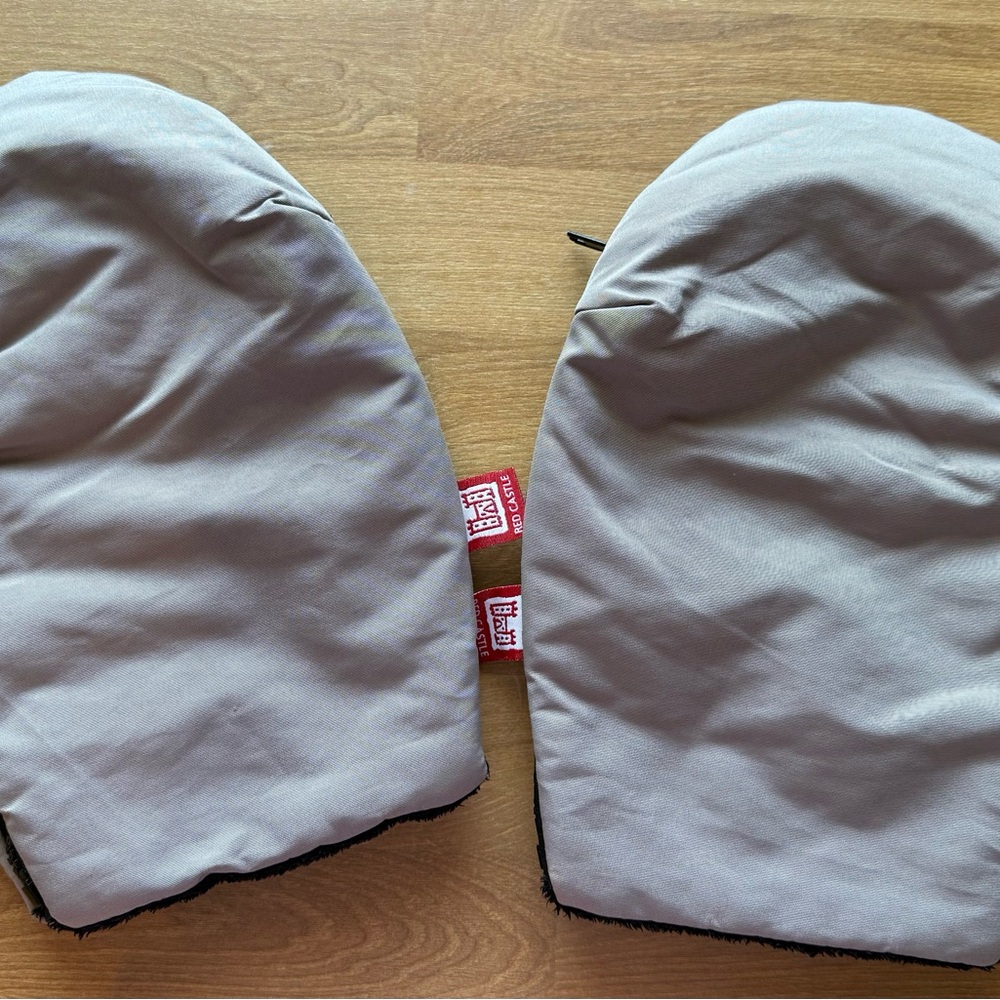 Kids Tan Mittens with Soft Lining - Unbranded
